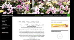 Desktop Screenshot of pac8orchids.com